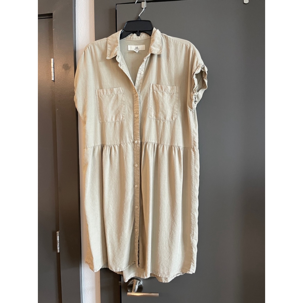 Thread and supply button down dress